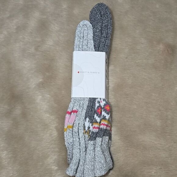 PAJAR GRAY THERMAL BOOT SOCKS, 2 PAIRS, NEW! - Picture 6 of 6